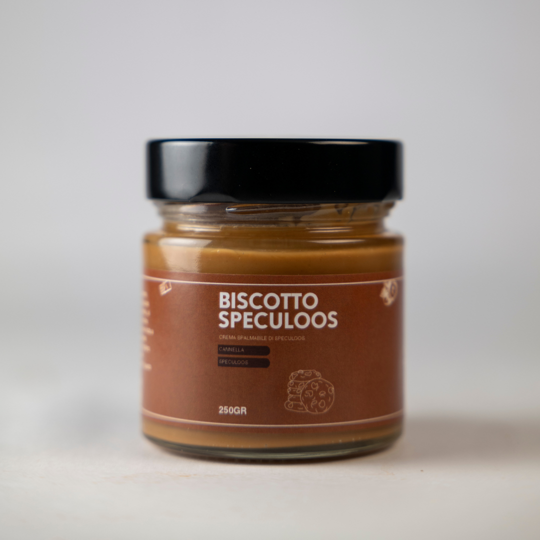 Crema Spalmabile Artigianale 250gr gusto Biscotto Speculoos
