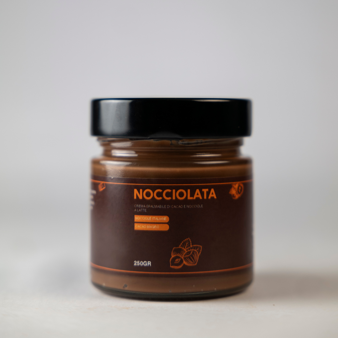 Crema Spalmabile Artigianale 250gr gusto Nocciolata